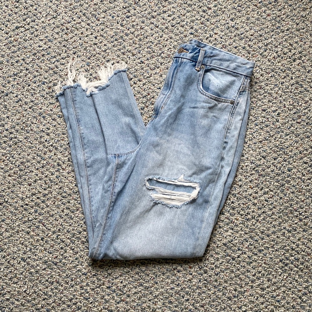 American Eagle curvy mom jeans